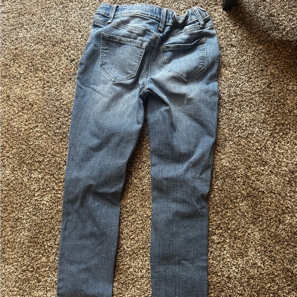 SO Blue Skinny Jeans with Distressed Details - Picture 7 of 7